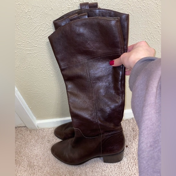 Louise Er Cie Tall Brown Boots - Picture 4 of 7